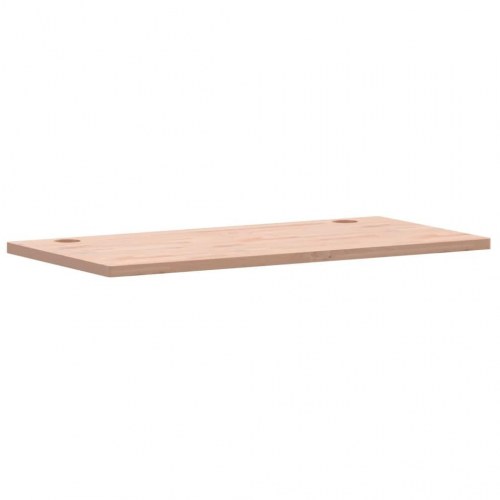 Skrivebordsplade 100x50x2,5 cm massivt bøgetræ