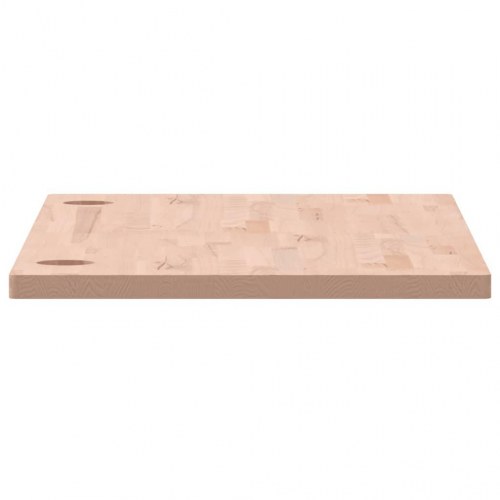 Skrivebordsplade 100x50x2,5 cm massivt bøgetræ