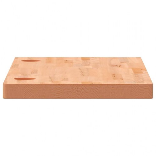 Skrivebordsplade 80x40x4 cm massivt bøgetræ