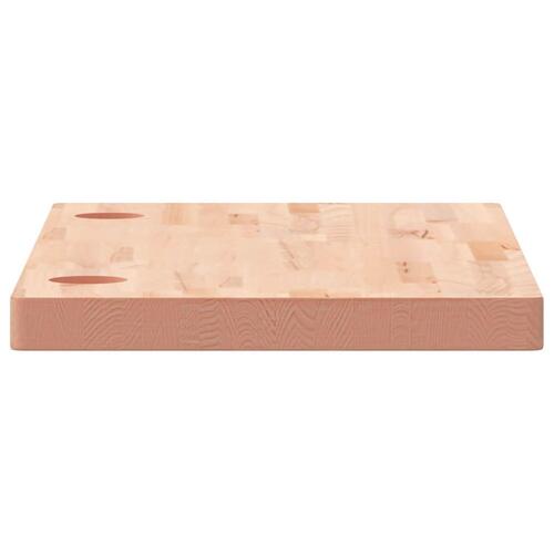 Skrivebordsplade 100x50x4 cm massivt bøgetræ