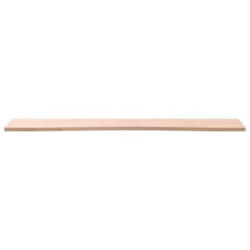 Skrivebordsplade 100x(45-50)x1,5 cm massivt bøgetræ