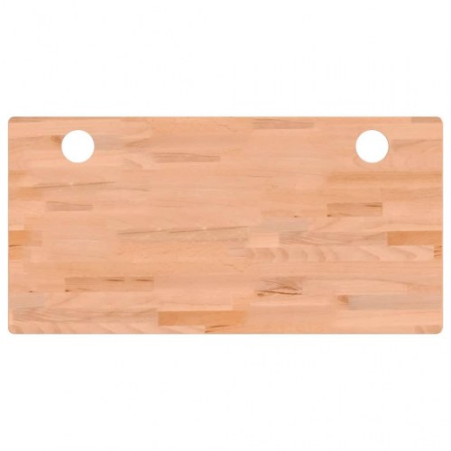 Skrivebordsplade 110x55x2,5 cm massivt bøgetræ