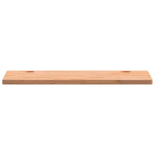 Skrivebordsplade 110x55x2,5 cm massivt bøgetræ