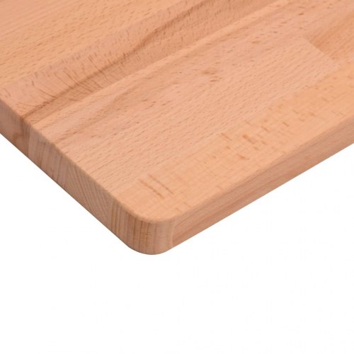 Skrivebordsplade 110x60x1,5 cm massivt bøgetræ
