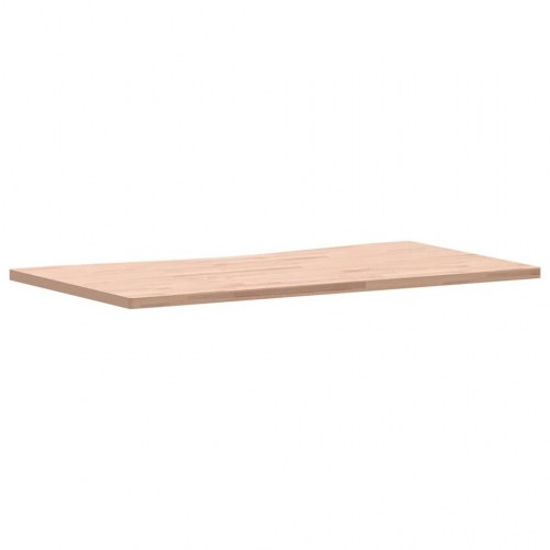 Skrivebordsplade 110x(55-60)x2,5 cm massivt bøgetræ