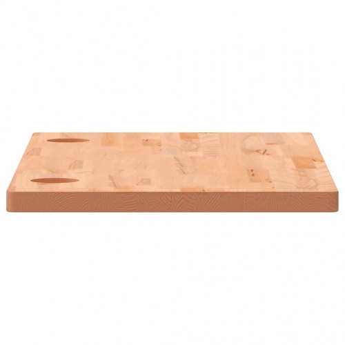 Skrivebordsplade 100x50x2,5 cm massivt bøgetræ