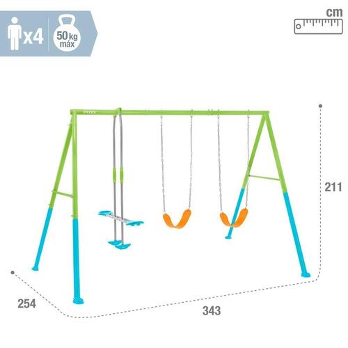 Gynge Intex 44121 Dobbelt Gyngestol 343 x 211 x 254 cm