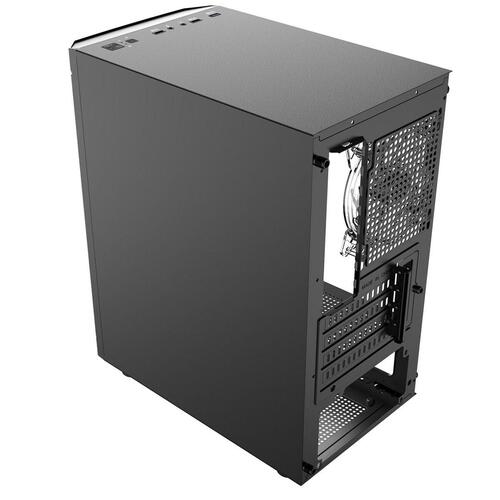 ATX Semi-tårn kasse Logic AM-ARAMIS-10-0000000-0002 Sort