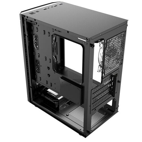ATX Semi-tårn kasse Logic AM-ARAMIS-10-0000000-0002 Sort