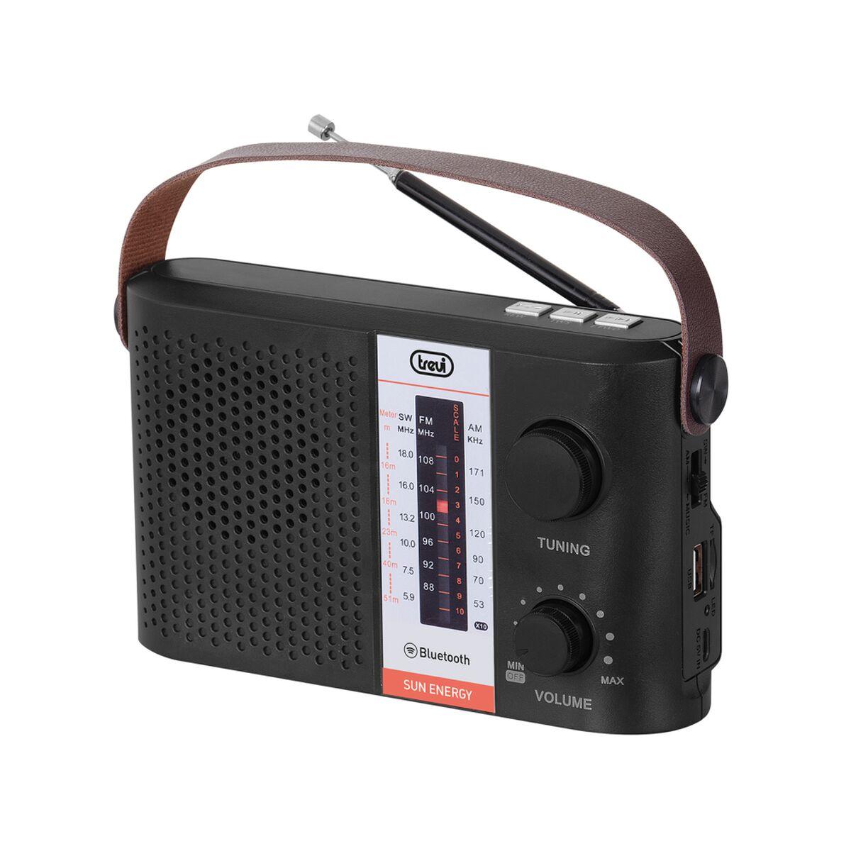 Trevi RA 7F25 BT bærbar Bluetooth-radio - sort