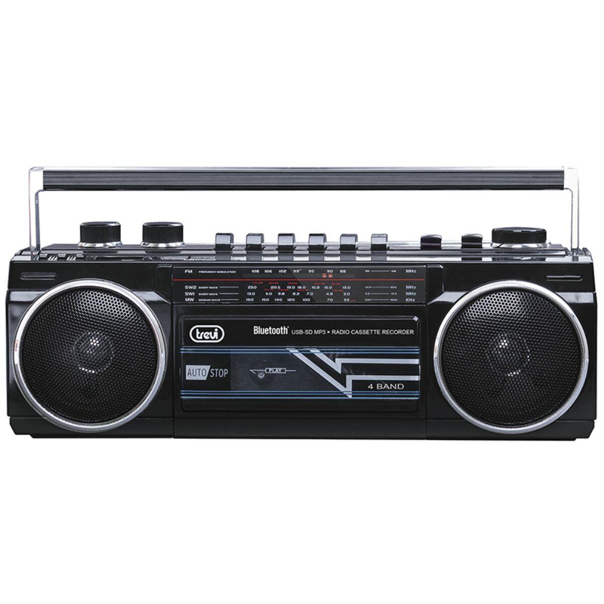 Transportabel Bluetooth Radio Trevi 501 Sort