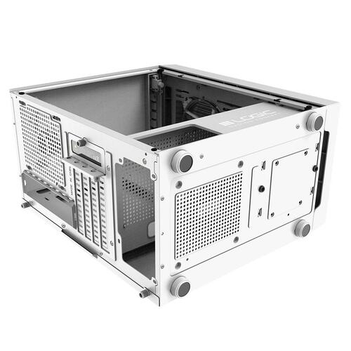 Logic ARAMIS ARGB ATX semi-tårn kabinet - Hvid