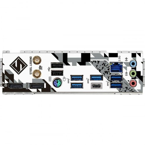 Bundkort ASRock B760M Steel Legend WiFi - Intel LGA 1700, Wi‑Fi 6, DDR5, mATX
