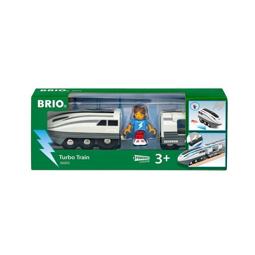 Brio Turbo Train - batteridrevet togsæt (3 dele)
