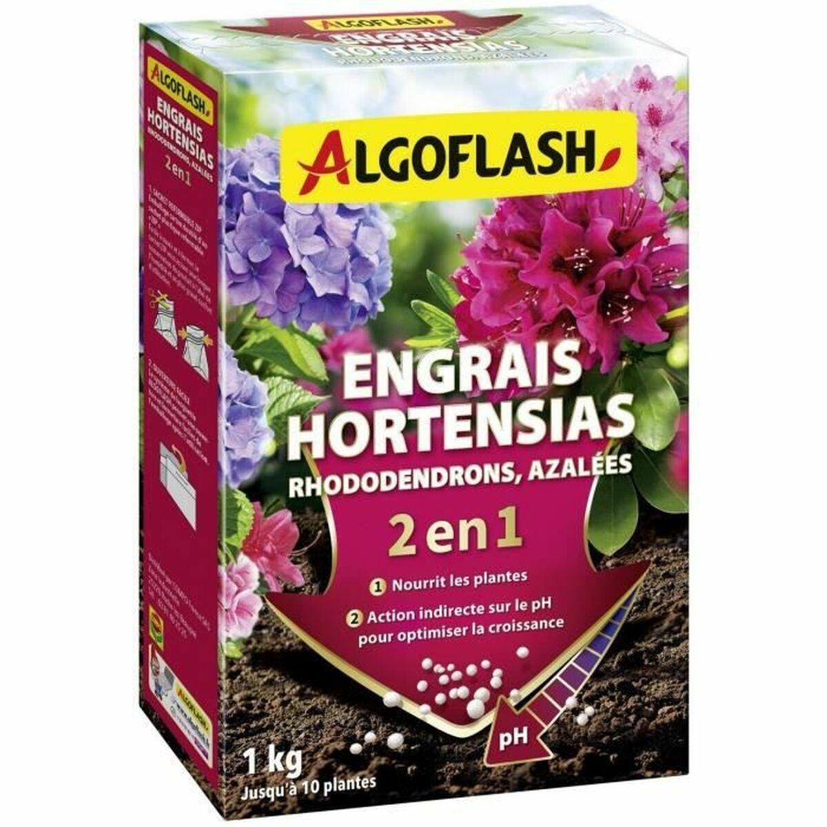 Algoflash Hortensia gødning 2-i-1 - 1 kg