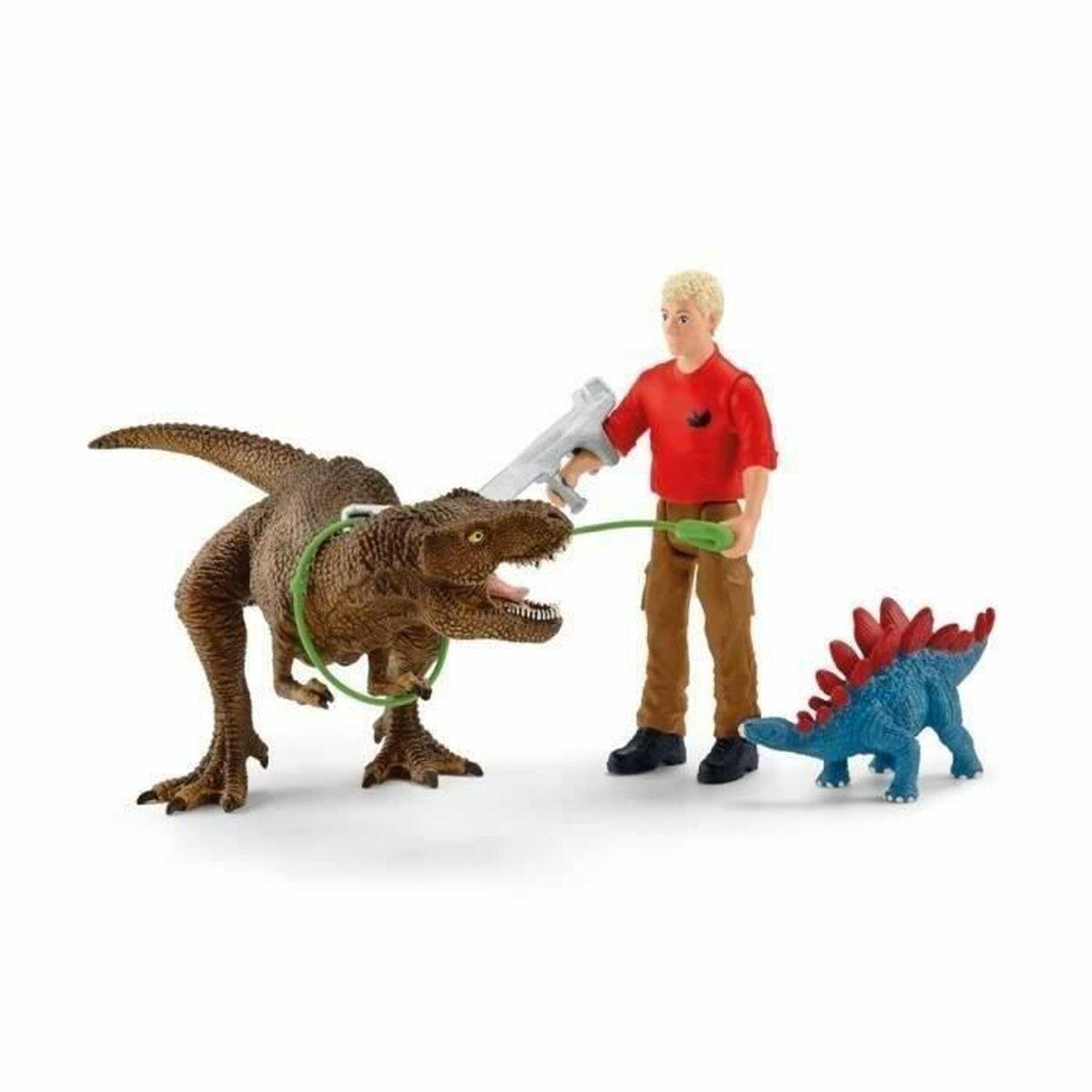 Schleich playset 41465 - dinosaur figur-sæt, 5 dele