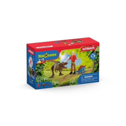 Schleich playset 41465 - dinosaur figur-sæt, 5 dele