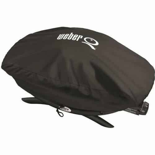 Overtræk til grill Weber Q 2000 Series Premium Sort Polyester