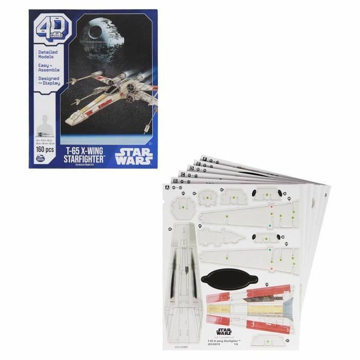 Byggesæt Star Wars T-65 X-Wing Starfighter - 160 dele - 38 × 34,5 × 26 cm - Multifarvet
