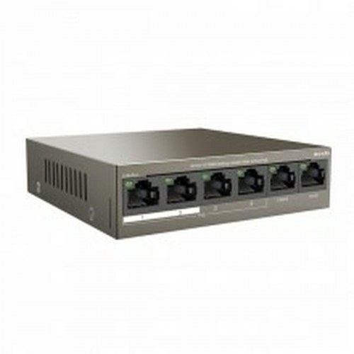 Tenda TEF1106P-4-63W PoE switch - 6 porte, 10/100 Mbps