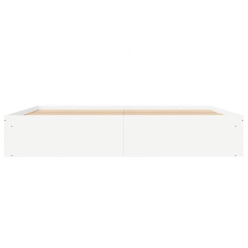 Sengeramme 200x200 cm hvid