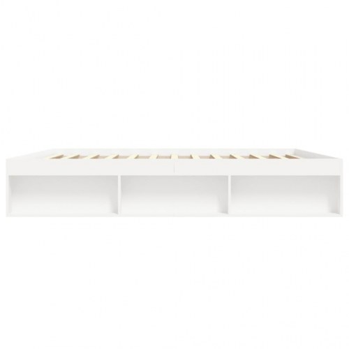 Sengeramme 200x200 cm hvid