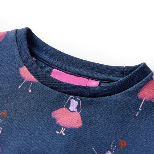 Kjole til børn str. 104 marineblå