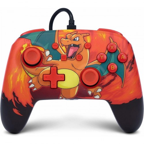 Nintendo Switch controller PowerA Charizard - Rød (kablet)