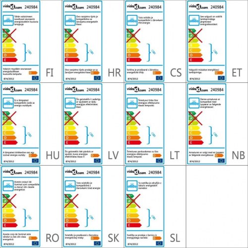 Loftslampe skærme i netmateriale 4 G9-pærer