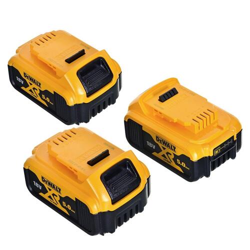 Dewalt DCG405P3 vinkelsliber 18 V - 125 mm (sæt med batterier og kuffert)