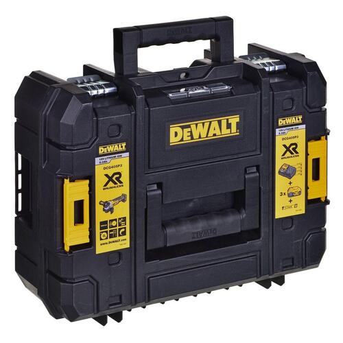 Dewalt DCG405P3 vinkelsliber 18 V - 125 mm (sæt med batterier og kuffert)