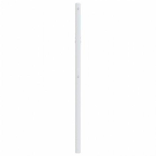 Sengegavl i metal 80 cm - hvid