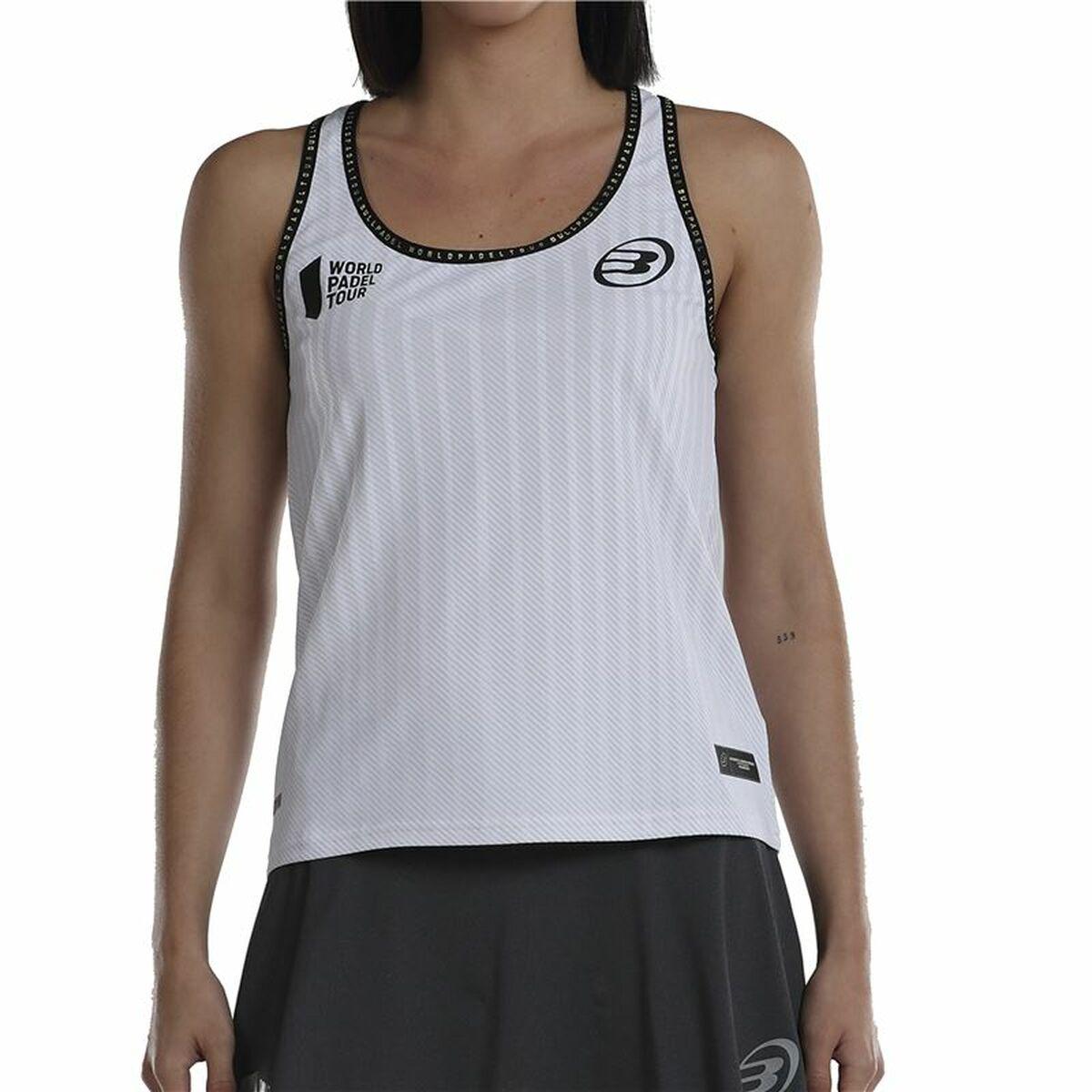 Tank Top Kvinder Bullpadel Lugar Padel Hvid