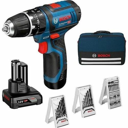 Boremaskiner BOSCH Professional GSB 12V-15 12 V 30 Nm