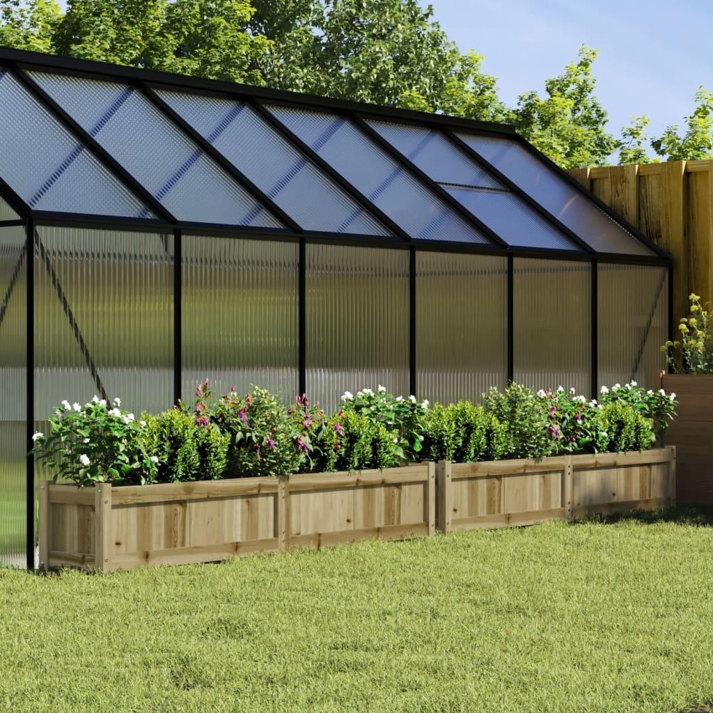 Plantekasse 180X31X31 Cm Imprægneret Fyrretræ - 2 / Naturlig imprægnering