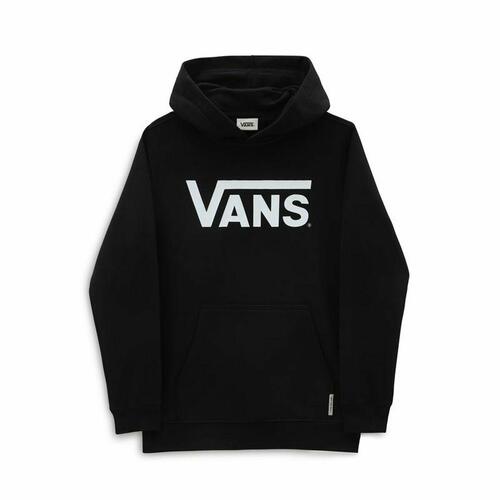 Hættetrøje til Børn Vans Classic Sort S