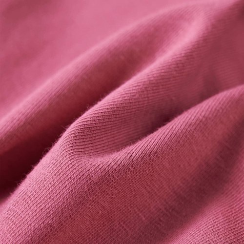 Langærmet T-shirt til børn str. 92 - pink