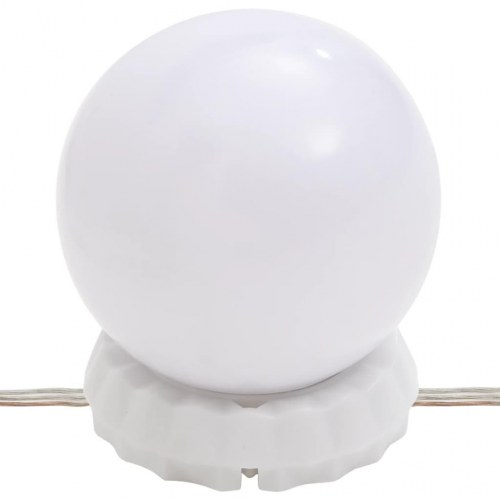 Spejlskab med LED-lys - 90 × 31,5 × 62 cm, sort