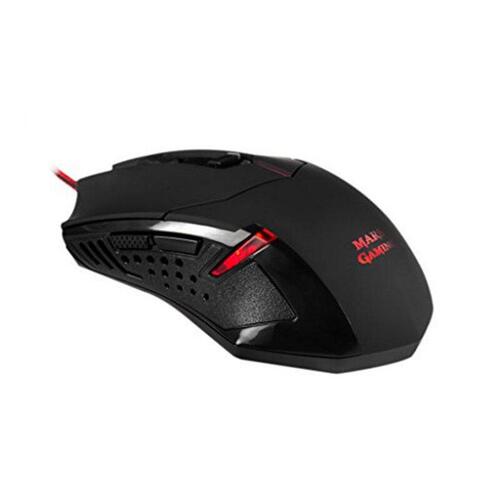 Tastatur og mus Tacens MCP1 Sort Rød Monochrome Spansk qwerty