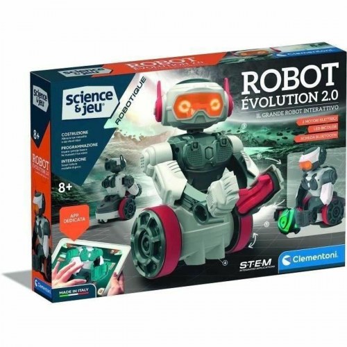Clementoni Robot Evolution 2.0 - interaktiv robot til børn 8+