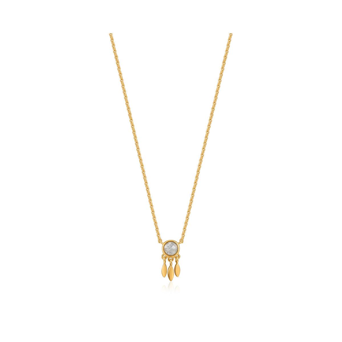 Ania Haie halskæde til kvinder, gylden - 40 cm (N026-01G)