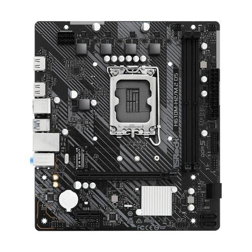 ASRock H610M-H2/M.2 D5 bundkort - LGA 1700, Intel H610, DDR5, mATX