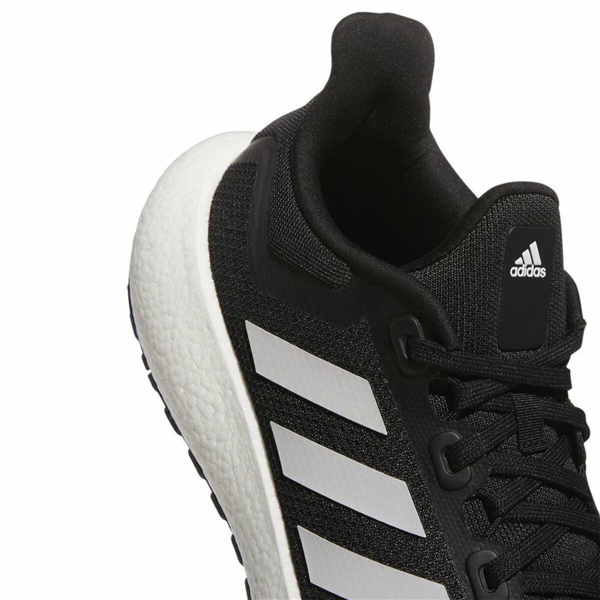 Løbesko til voksne Adidas Pureboost Mænd Sort 44 2/3