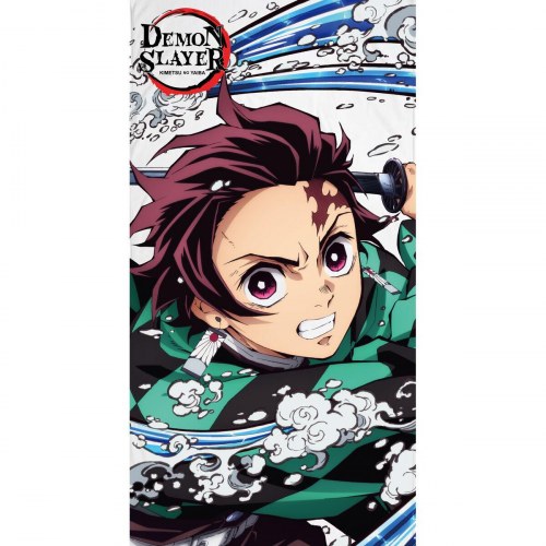 Demon Slayer T-shirt Whirlpool - Hvid Unisex, S