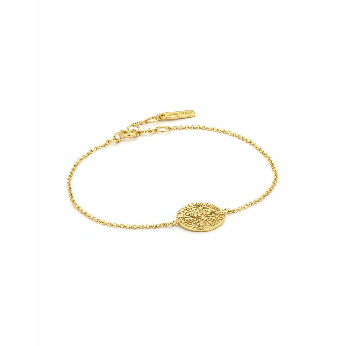 Ania Haie armbånd til kvinder, gylden, 19 cm