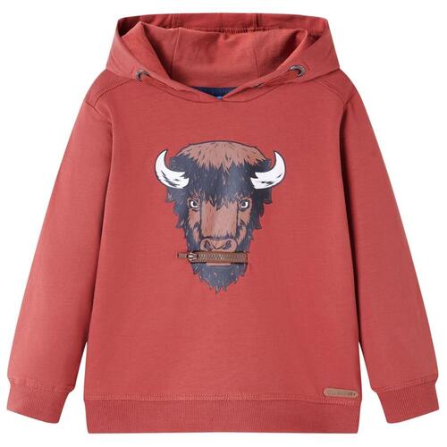 Sweatshirt til børn str. 92 rød