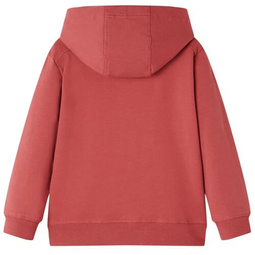 Sweatshirt til børn str. 92 rød