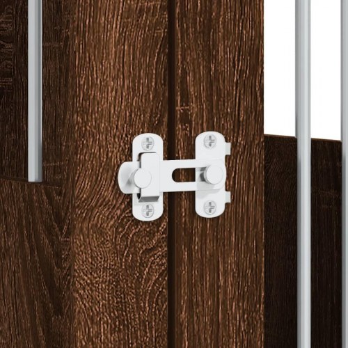 Hundebur/sidebord 55×75×65 cm i konstrueret træ - brun egetræsfarve