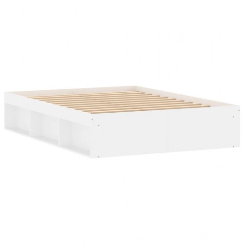 Sengeramme 135x190 cm hvid