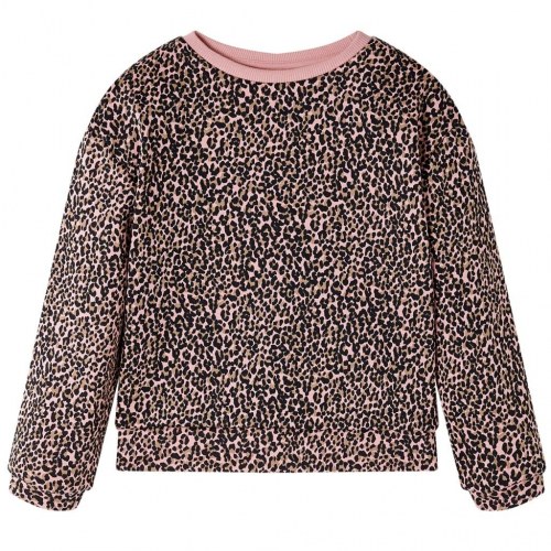 Sweatshirt til børn str. 116 lyserød